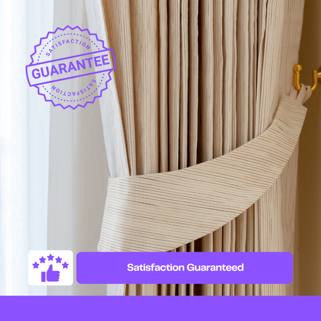 On-Site Curtain Cleaning (Free Steam Clean)