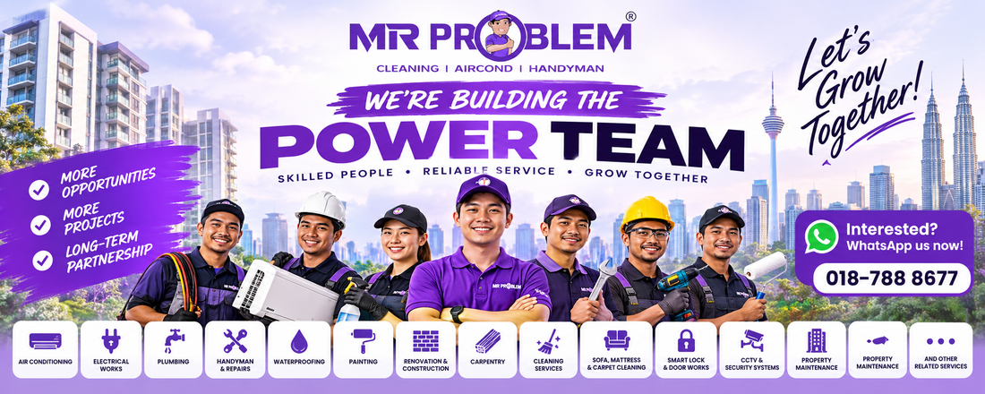 Join the Mr Problem Power Team