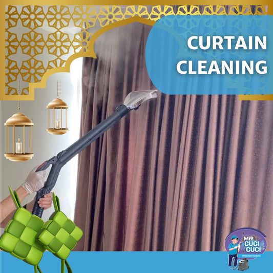 Curtain Cleaning (Free Steam Cleaning)