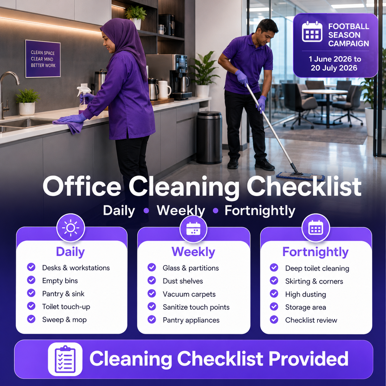 Contract Cleaning / Tea Lady