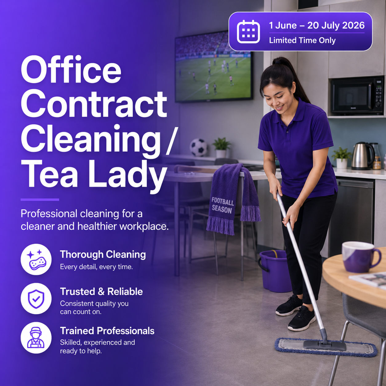 Contract Cleaning / Tea Lady