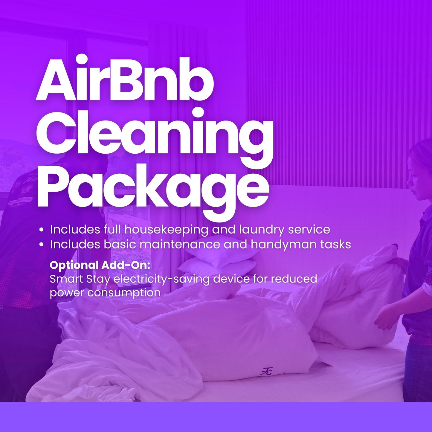 Airbnb Cleaning (Housekeeping & Laundry)