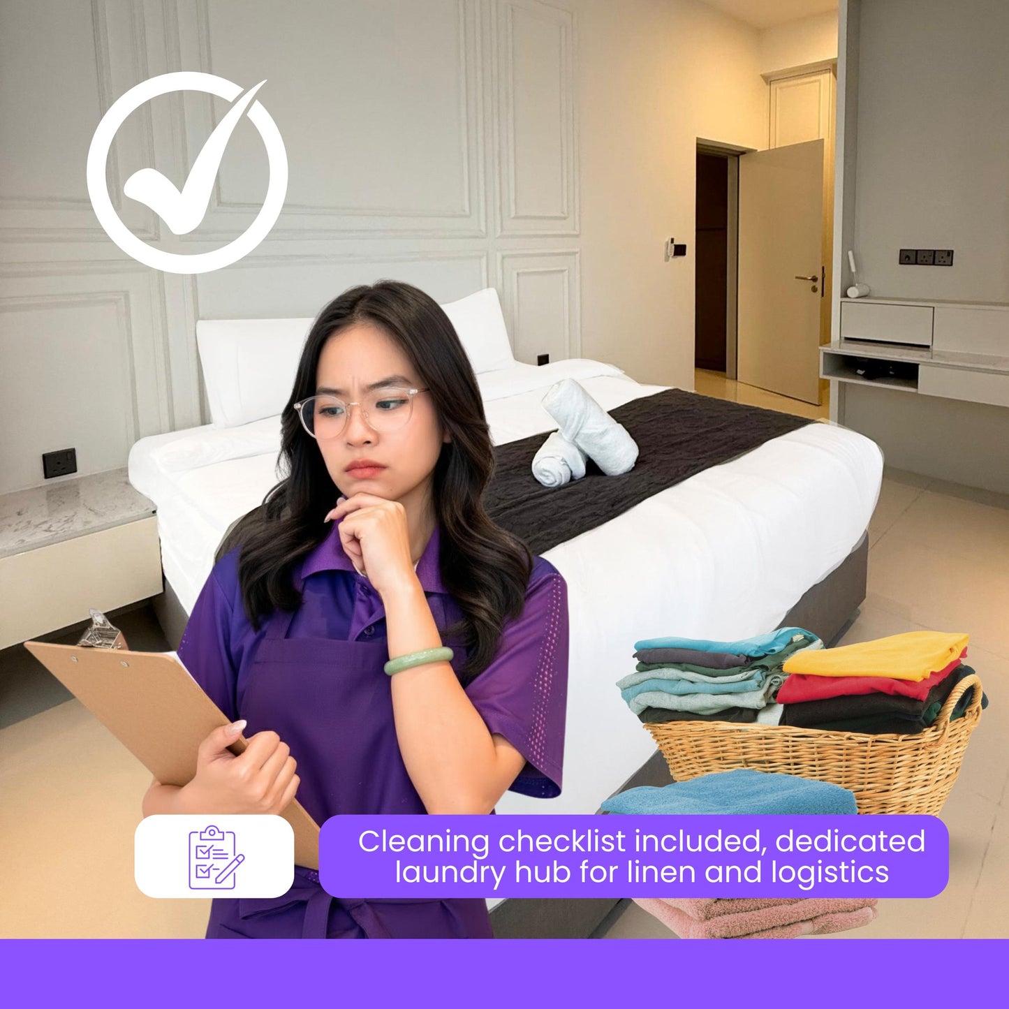 Airbnb Cleaning (Housekeeping & Laundry)